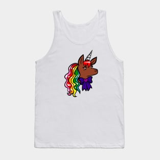 Rainbow Unicorn Tank Top